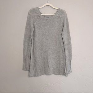 Susanne Karlsson Gray Knit Alpaca Blend Long Sleeve Sweater Size Large